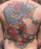 Japan Drachen Rücken Cover Up