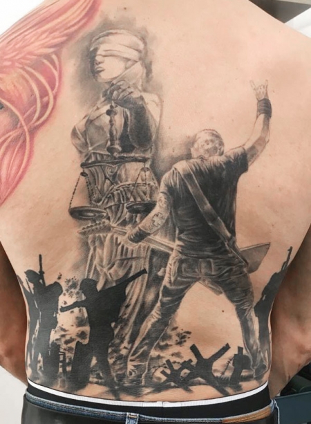 Backpiece Metallica Tribute W.I.P.