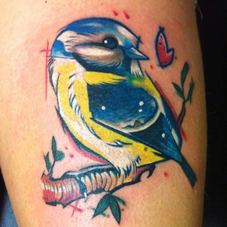 Bigxgenius Vogel Bunt Tattoos Von Tattoo Bewertung De