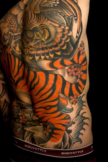 back piece tattoo