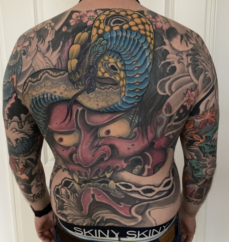 Backpiece Update Hannya+Kobra