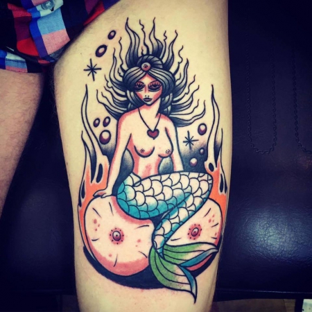 Mermaid and boobs, boobs, boobs...