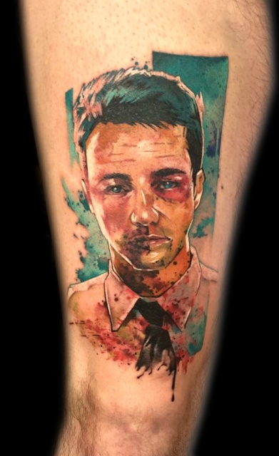 Edward Norton aus Fight Club (Brad Pitt kommt bald...)