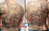 Wikinger Tattoo Backpiece