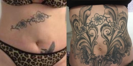 Bauch Tatoo