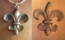 Fleur de Lis Vorlage