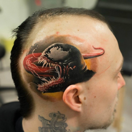 Tattoo by Sivak Denis! Guestspot @ Artfaktors
