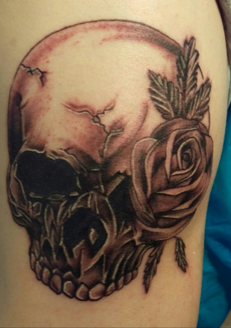 Totenkopf Tattoo