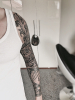 Unterarm Cover Up + Oberarm religious