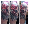 sugar skull und butterflys