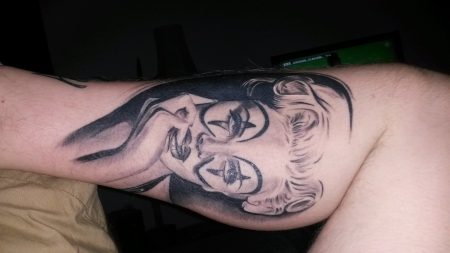 kosten-Tattoo: Marilyn Monroe was will man mehr :D 