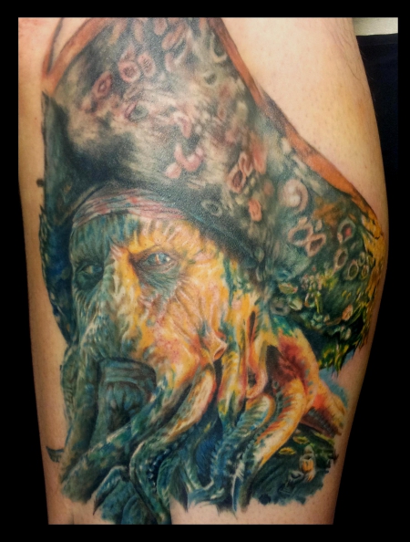 Davy Jones, Assassin Ink, Tattoo Dresden
