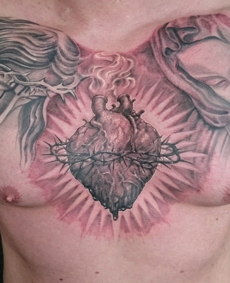 rosenkranz-Tattoo: Сердце Herz