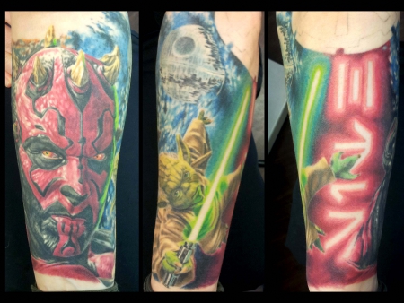 Star Wars, Assassin Ink, Tattoo Dresden