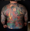 Samurai Rückentattoo