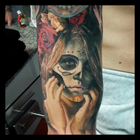 la catrina-Tattoo: catrina