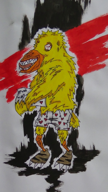 Zombie chicken
