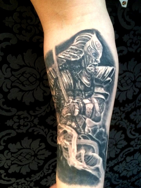 Samurai Warrior Excellent Tattooart