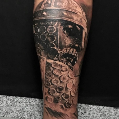 König/Ritter Tattoo