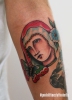 Traditional maria tattoo