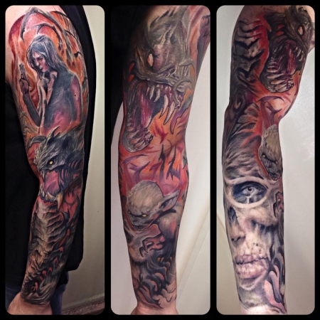 Demon Sleeve - Thema: Darkness the game