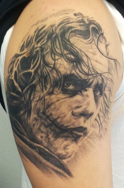 Joker, Assassin Ink, Tattoo Dresden