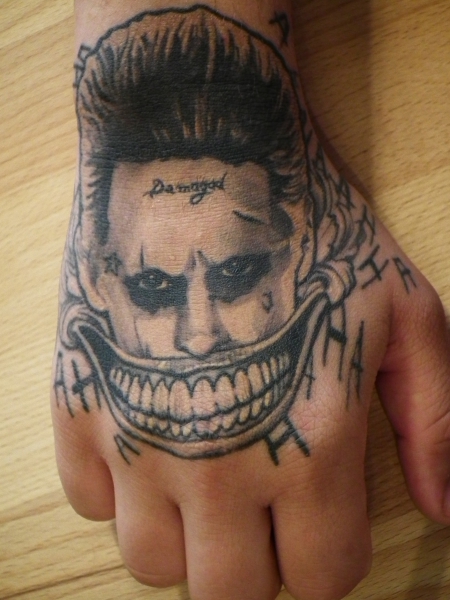 Joker Handrücken