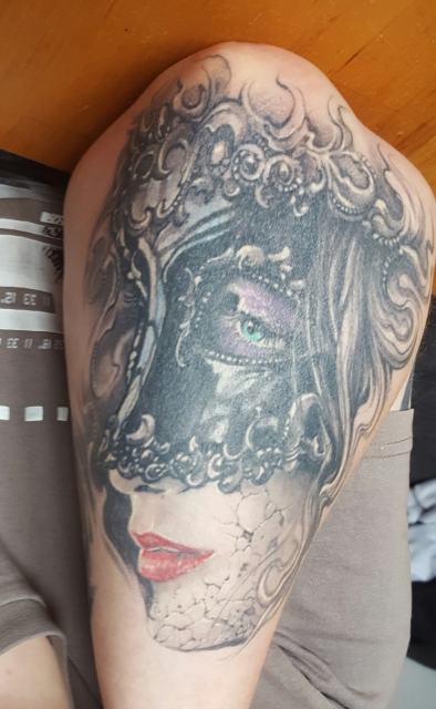 Venezianische Maske 