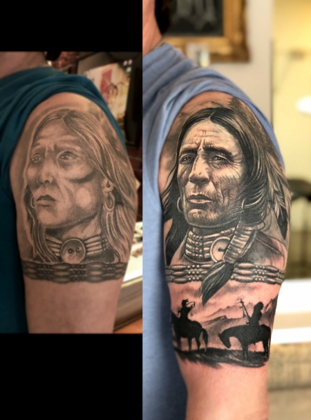 Cover Up Indianer