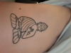 Buddha Tattoo abgeheilt