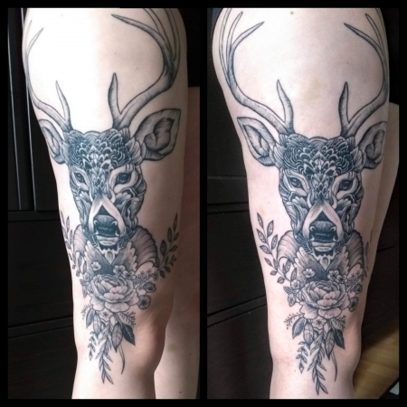 Hirsch Dotwork