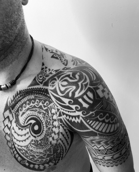 Mein Maori Tattoo nach 3 Wochen