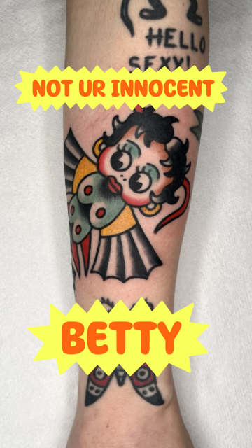 Tattoo Artist Berlin - Traditional Tattoo Berlin - Abra Tattoo Berlin - Betty Boop