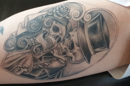 Skull Hochzeit