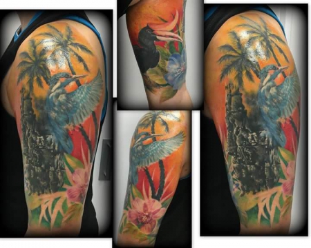 Oberam Tattoo Urlaubserinnerungen