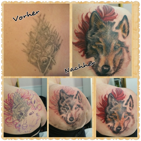 Cover up Wolf