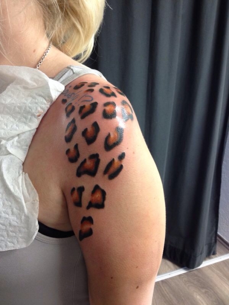 leopard-Tattoo: Leo 