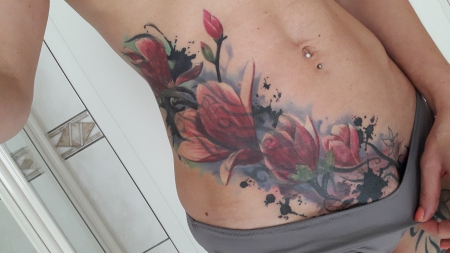 Cover up nach der zweiten Sitzung