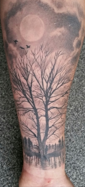 lebensbaum-Tattoo: Lebensbaum 