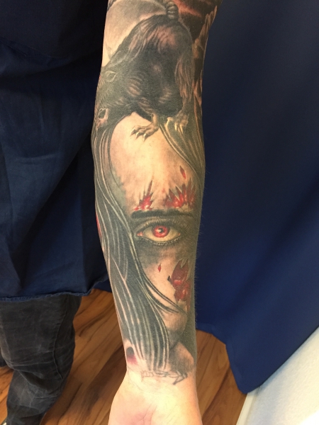 cover up zweiter Arm