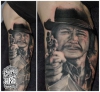 Charles Bronson Tattoo Portrait