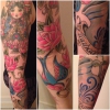 Der fertige Sleeve