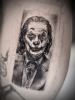 Joker Tattoo Porträt 