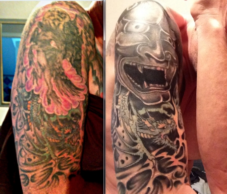 Cover-Up Oberarm