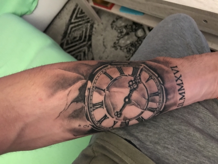 2wochen altes tattoo