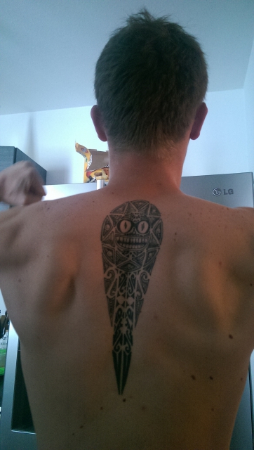 Rücken Tattoo Privat =)