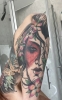 Geisha Narben Cover up 