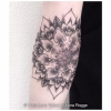 Dotwork Mandala Ellenbogen by PURE LOVE TATTOO Nora Rogge