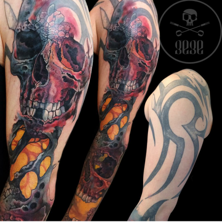 Cover up by Gege Boristattoo