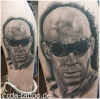 Riddick Vin Diesel Portrait Tattoo